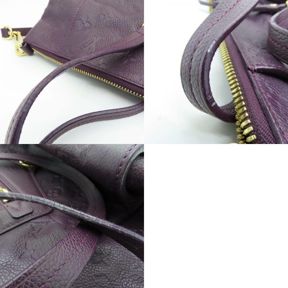 💎✨Authentic✨💎 Louis Vuitton Lumineuse PM Monogram Empreinte Purple - Picture 12 of 12